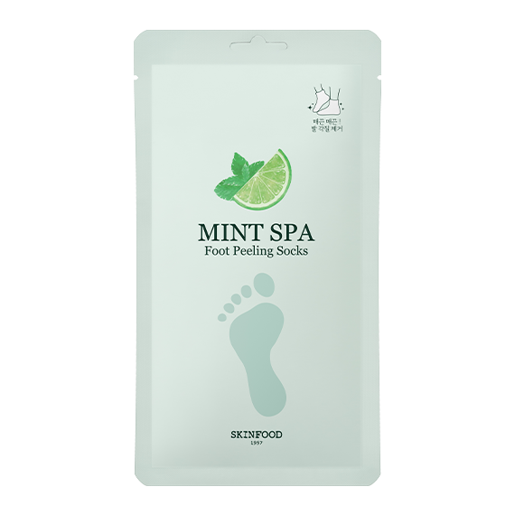 MINT SPARKLING FOOT PEELING SOCKS 20g*2