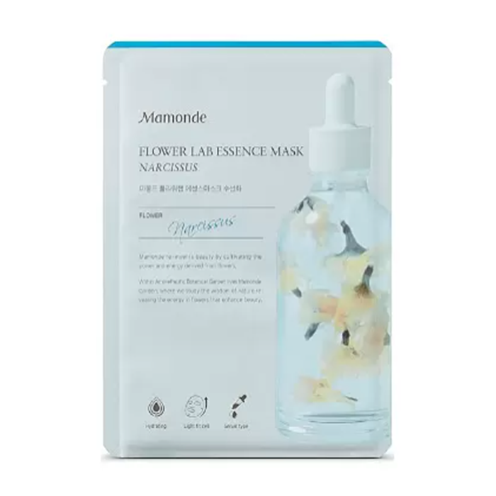 Mamonde Narcissus Hydrating Flower Lab Essence Mask 25ml