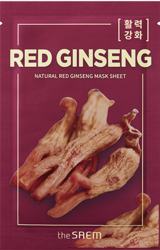 Natural Red Ginseng Mask Sheet 21ml