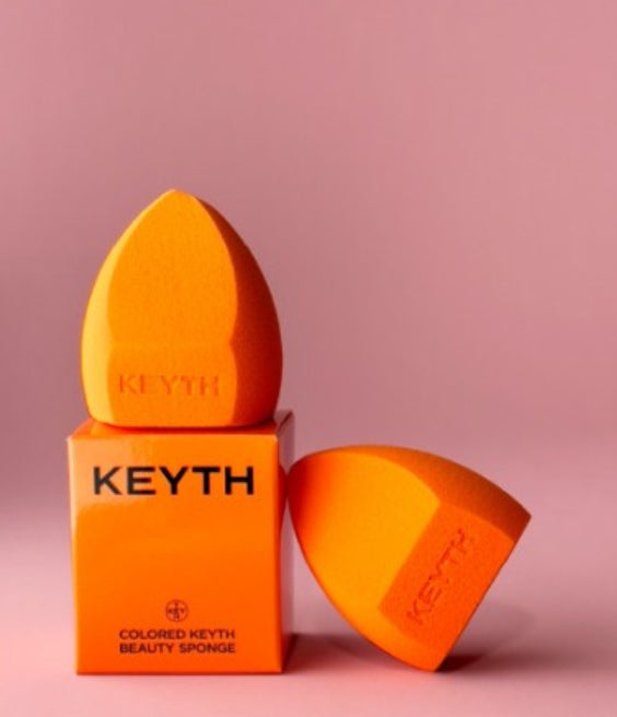 COLORED KEYTH BEAUTY SPONGE(ORANGE)