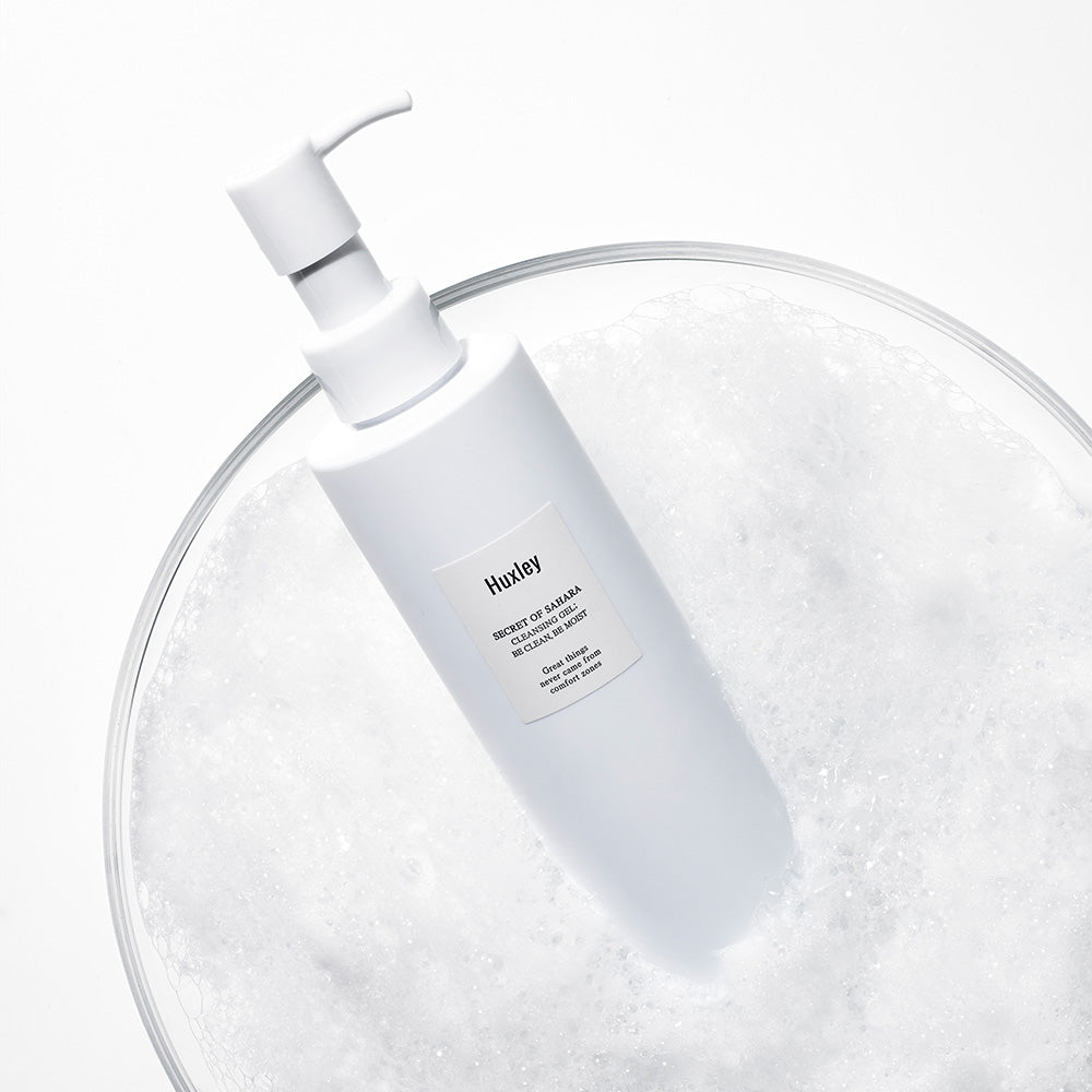 Huxley CLEANSING GEL ;BE CLEAN, BE MOIST 200ml