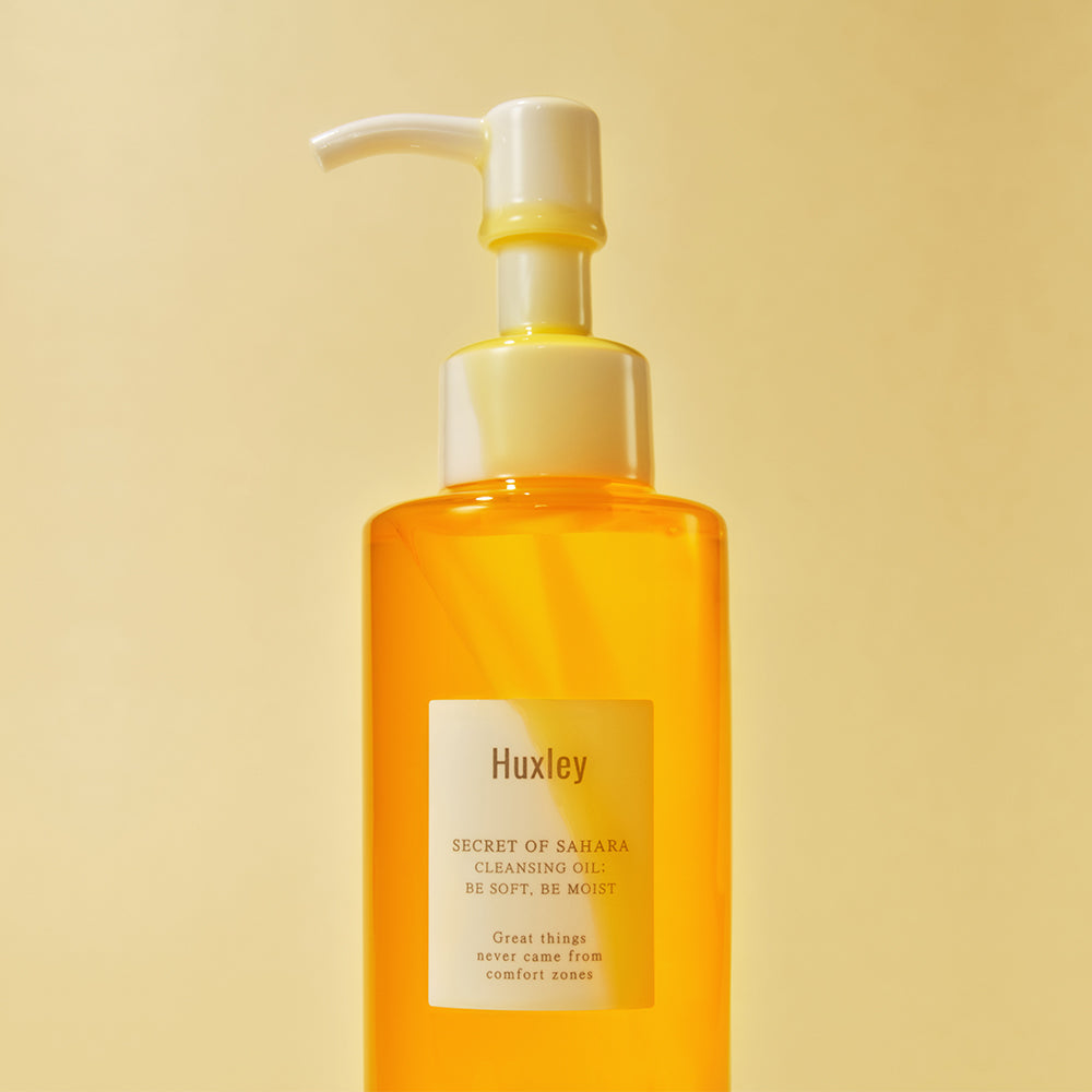 Huxley CLEANSING OIL : BE CLEAN, BE MOIST 200ml