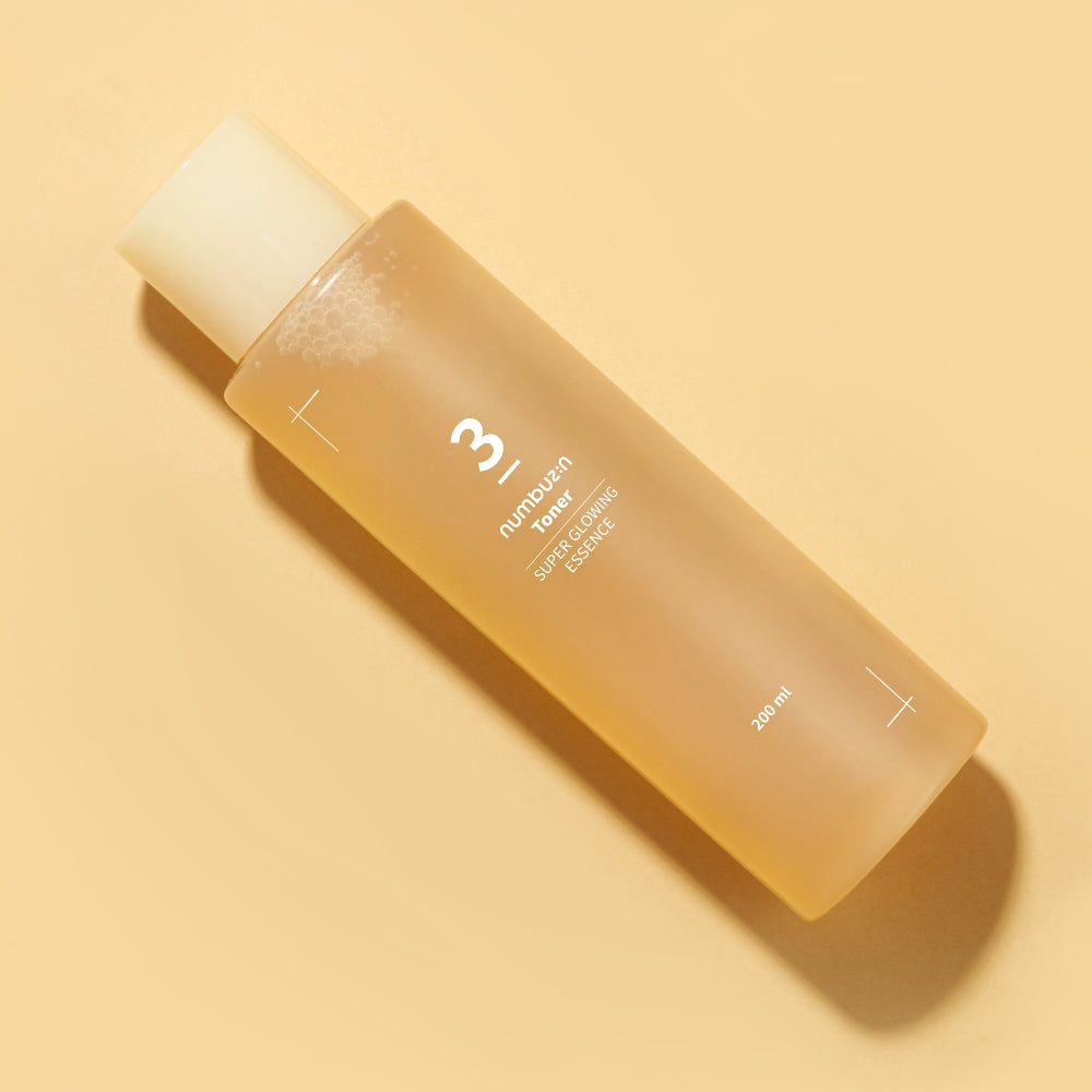 Numbuzin No.3 Super Glowing Essence Toner 200ml