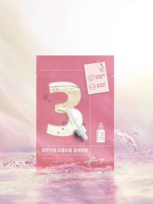 Numbuzin No.3 Tingle-Pore Softening Sheet Mask (1ea) 1EA