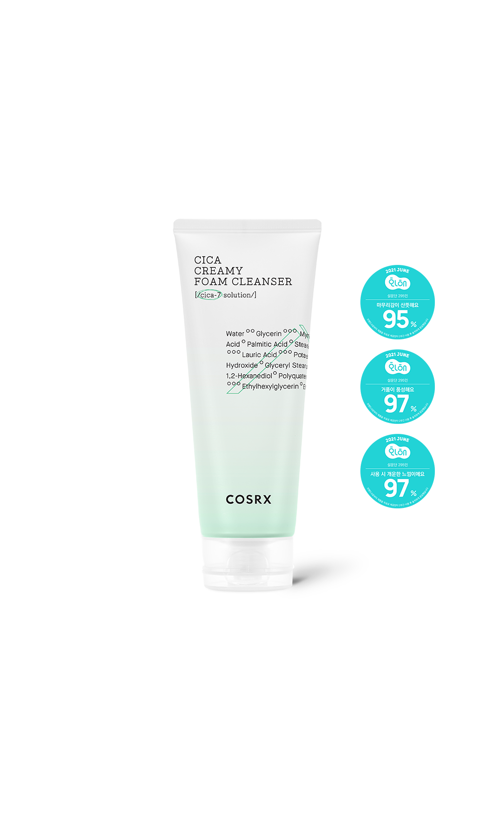 COSRX Pure Fit Cica Creamy Foam Cleanser_75mL