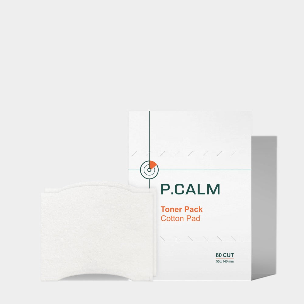 P.CALM TONER PACK COTTON PAD 40pcs