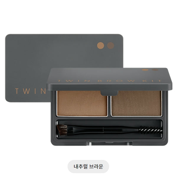 TWIN BROW KIT (NO.1/NATURAL BROWN 4.4G