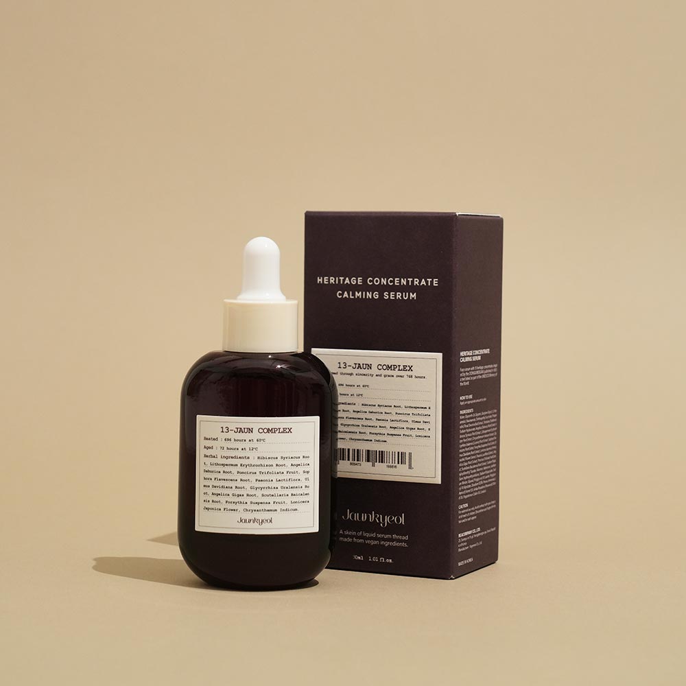 Jaunkyeol Heritage concentrate calming serum 30ml