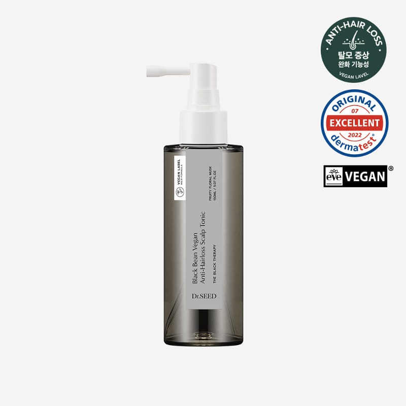 Dr.SEED Black Bean Vegan Anti-Hairloss Treatment Hair Tonic 150ml