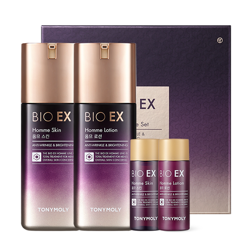BIO EX HOMME SKIN CARE SET 130ml+130ml+20ml*2