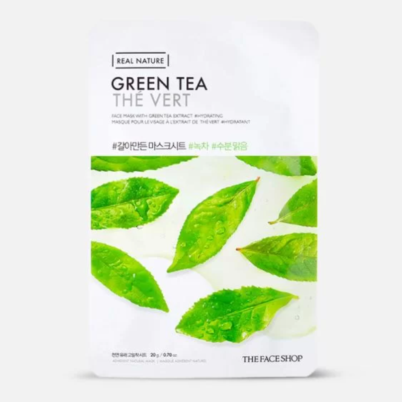 Real Nature.Green Tea Face Mask 20g