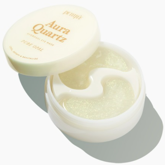 Aura Quartz HYDROGEL EYE ZONE MASK IRIDESCENT LAVENDER 1EA