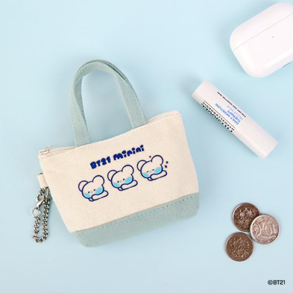 BT21 MININI CANVAS BAG AND POUCH MINI POUCH KOYA