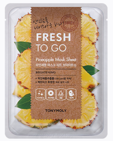 TONYMOLY Fresh To Go Pineapple Mask Sheet2 1ea