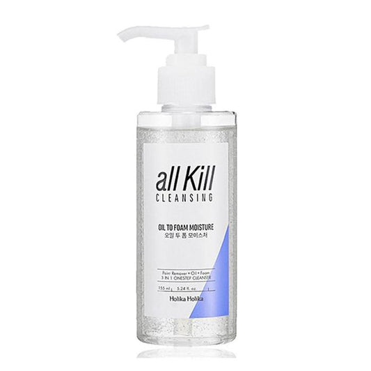 Holika Holika All Kill Cleansing Oil To Foam Moisture 155ml