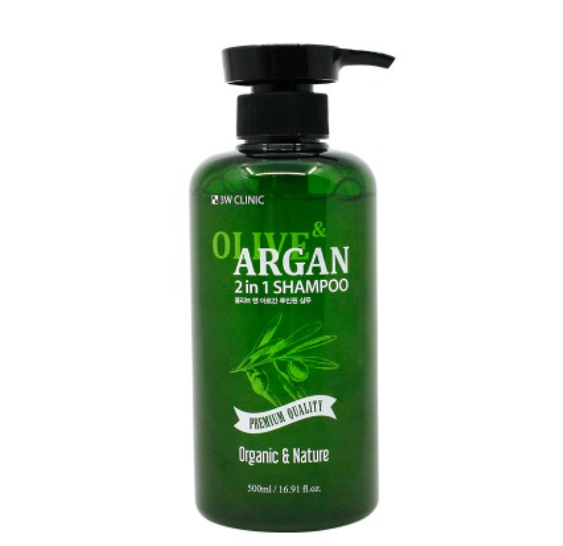 OLIVE & ARGAN 2IN1 SHAMPOO 500ml