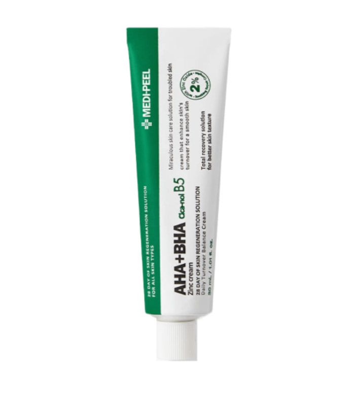 Medipeel AHA BHA ZINC CICA-NOL B5 CREAM 30ml