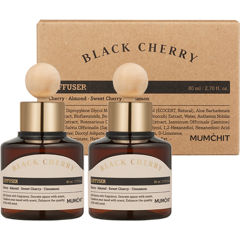 MUMCHIT Biotox Mini diffuser Black cherry 80ml * 2ea