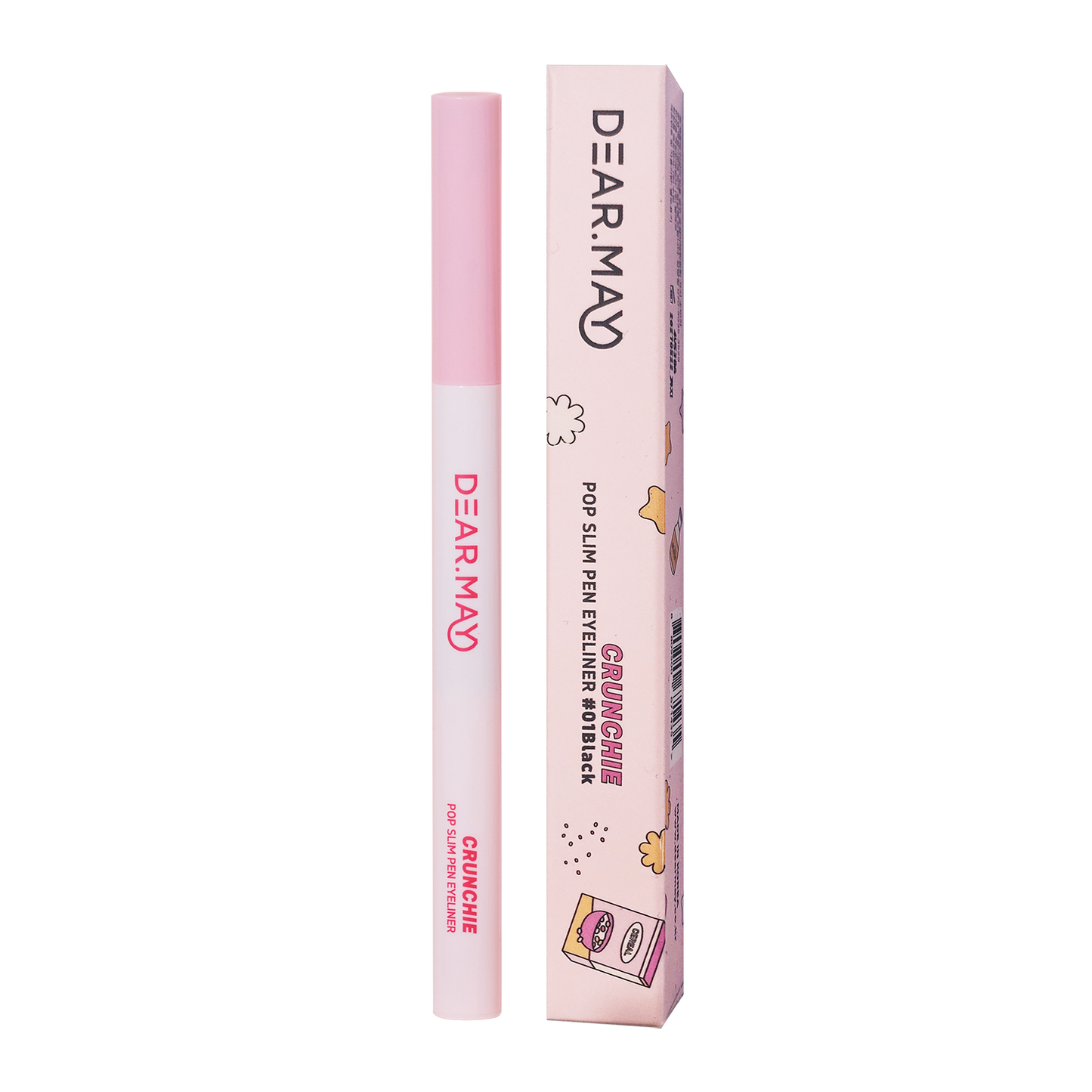 DEARMAY CRUNCHIE POP SLIM PEN EYELINER #01Black