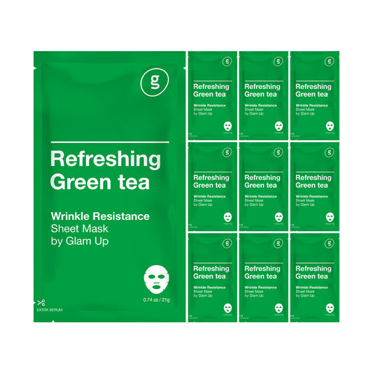 Sheet Mask #Refreshing Green Tea 21g*10ea