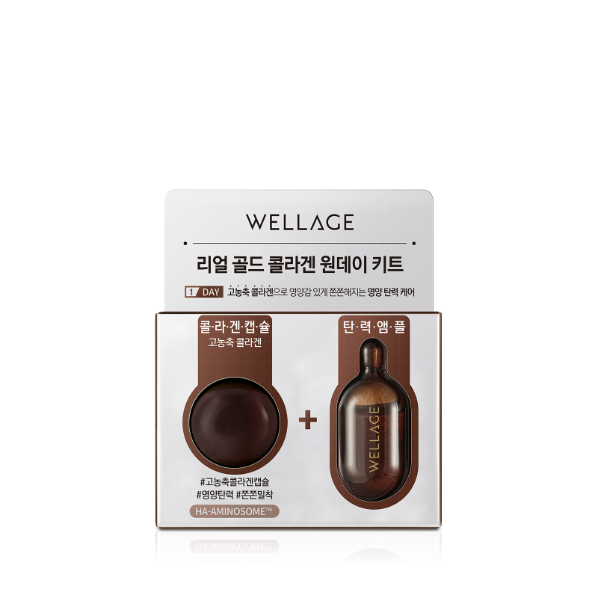 Wellage Real gold collagen one day kit