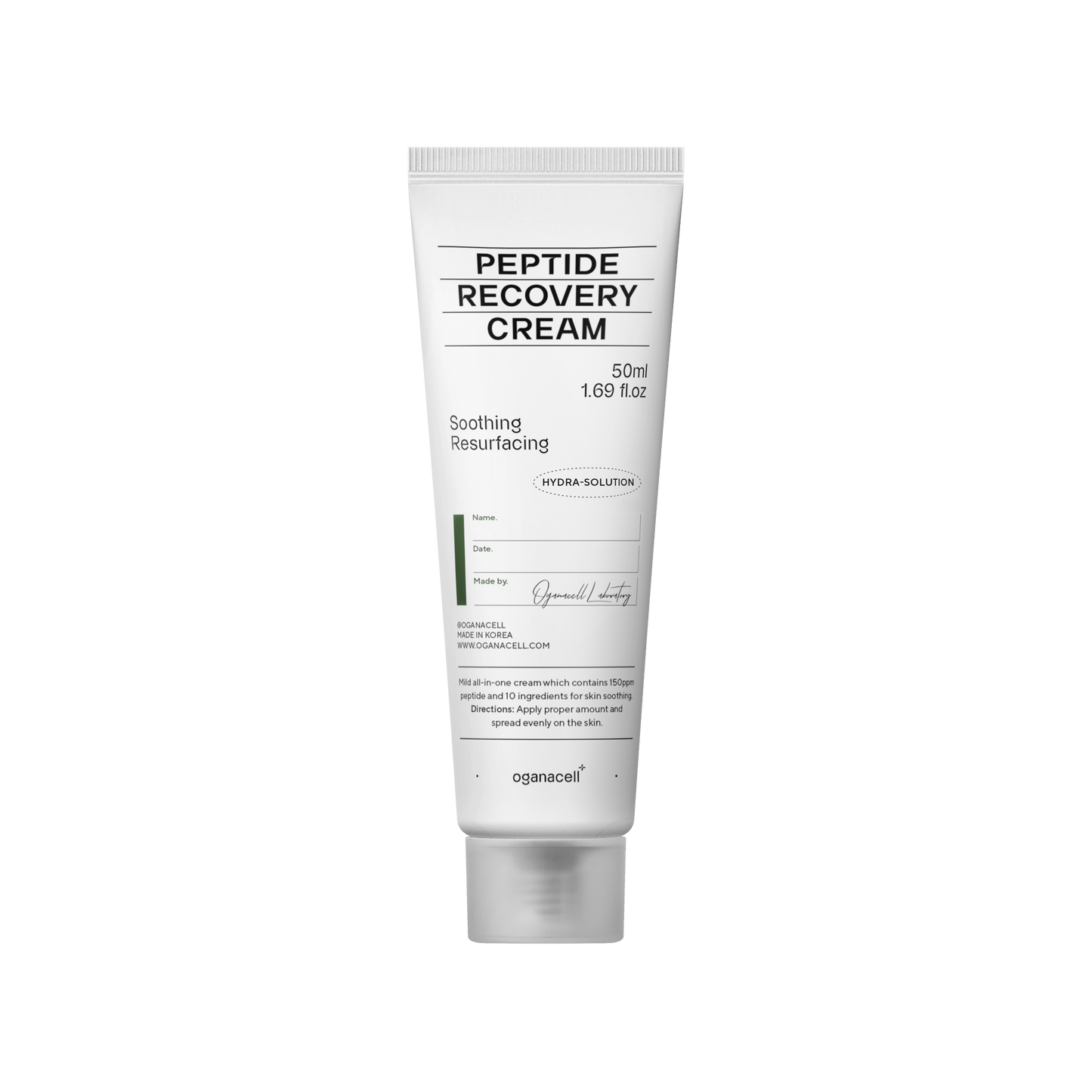 oganacell PEPTIDE RECOVERY CREAM 50ml