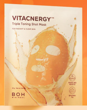 BIOHEAL BOH Vitacnergy Triple Toning Shot Mask 1ea