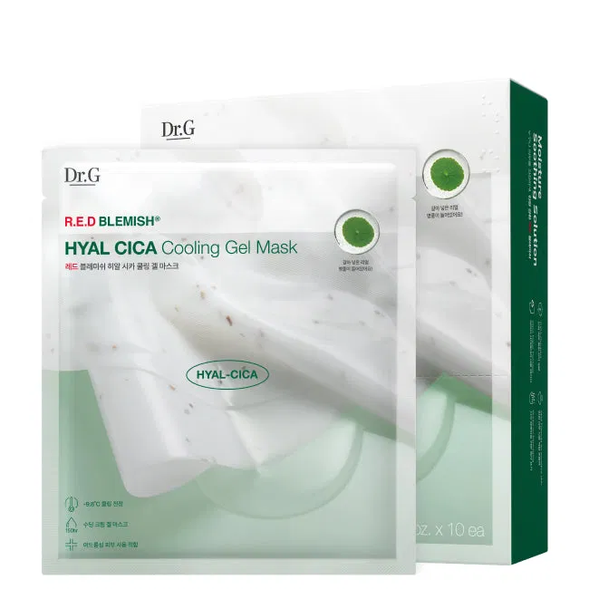 DR.G RED BLEMISH HYAL CICA COOLING GEL MASK27ml*10 270g