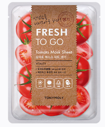 TONYMOLY Fresh To Go Tomato Mask Sheet2 1ea