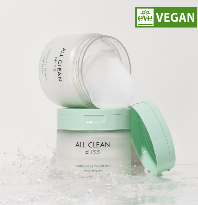 All Clean Green Pore Toner Pad 75ea
