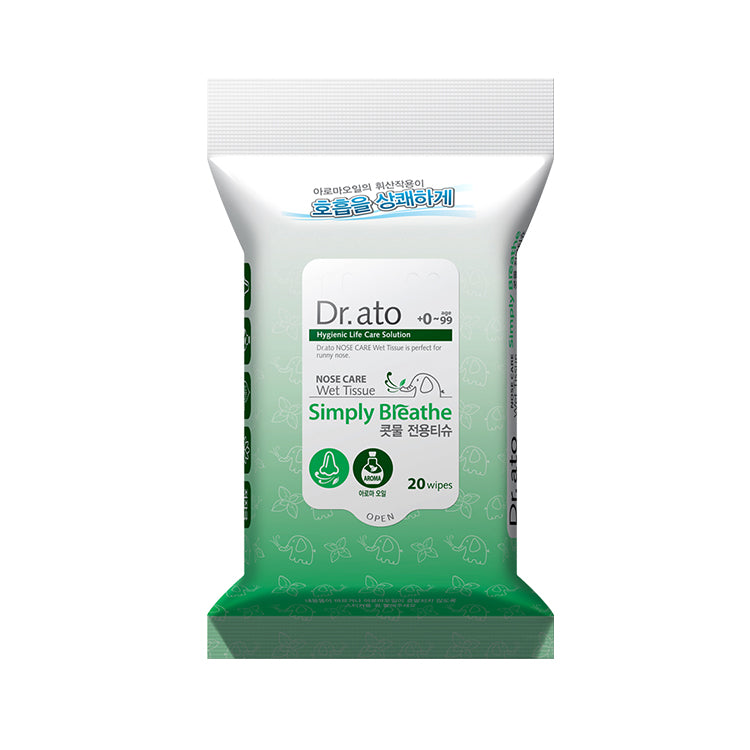 Dr.ato)Simply Breathe Nose Care Wet Tissue 20p