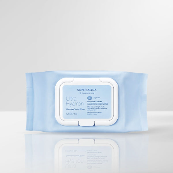 SUPER AQUA ULTRA HYALRON CLEANSING WATER TISSUE 30Sheets, 139ML