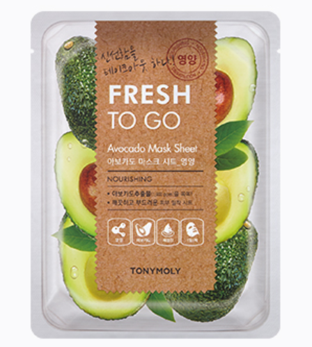 TONYMOLY Fresh To Go Avocado Mask Sheet 1ea