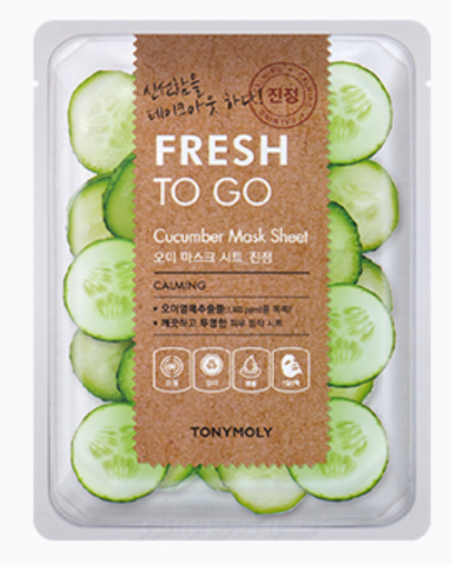 TONYMOLY Fresh To Go Cucumber Mask Sheet2 1ea