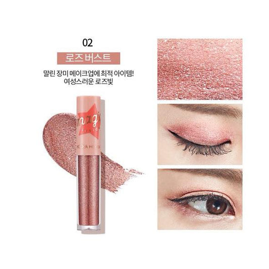Holika Holika Magic Inside Eye Metal Glitter #02 Rose Burst 3.5g