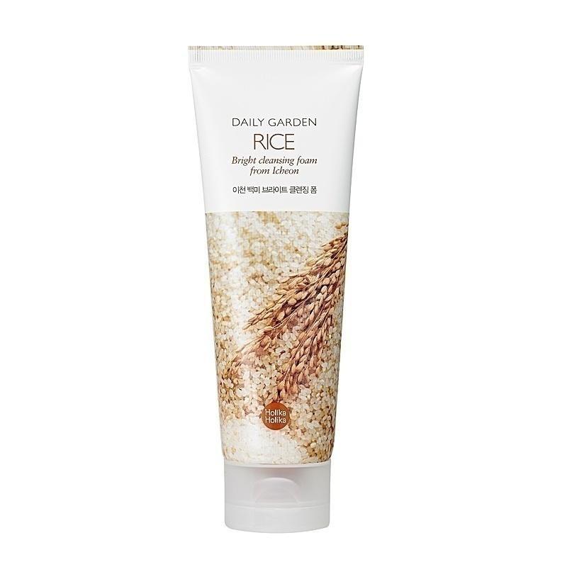 Holika Holika Daily Garden Icheon Rice Bright Cleansing Foam 120ml