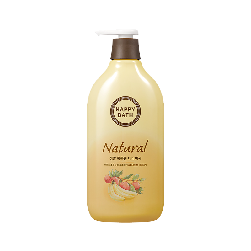 Happy Bath Natural Real Mositure Body Wash 900g
