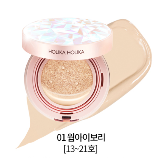 HOLIKA HOLIKA Strobing Water Brilliance Cushion 04 WARM IVORY 15g*2ea