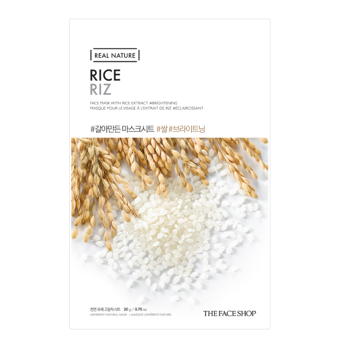 THE FACE SHOP Real Nature Face Mask Rice 20g
