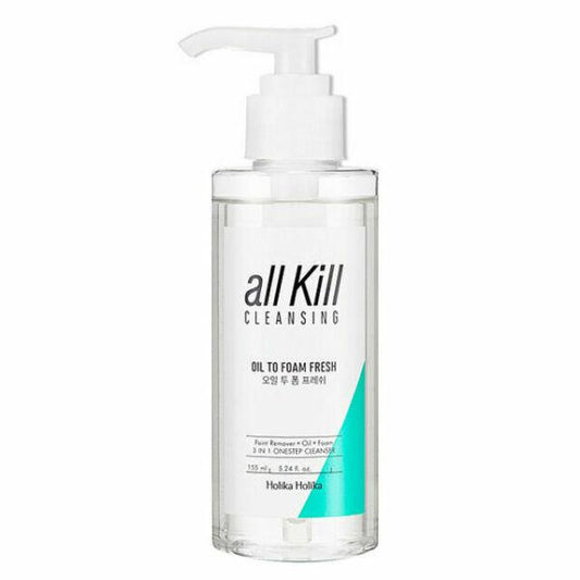 Holika Holika All Kill Cleansing Oil To Foam Fresh 155ml