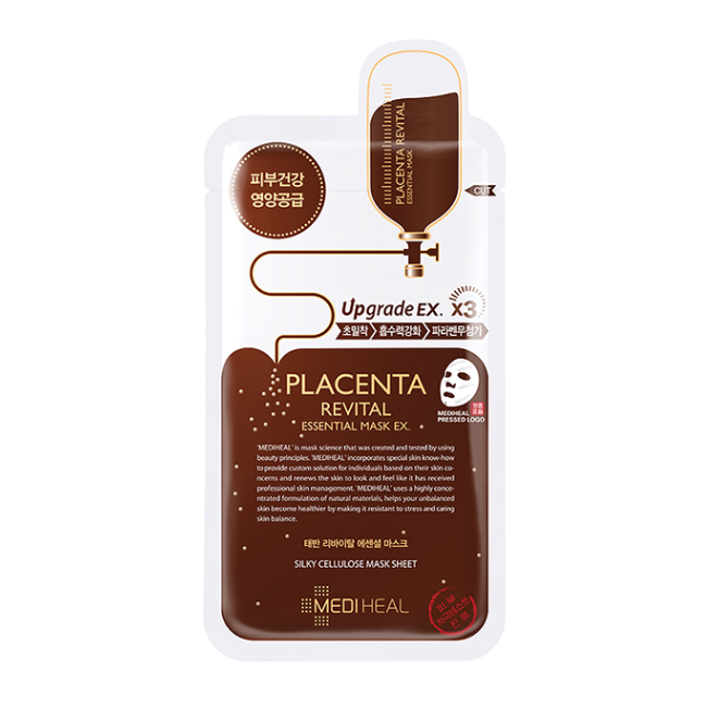 MEDIHEAL Placenta Revital Essential Mask EX 24ml*10ea