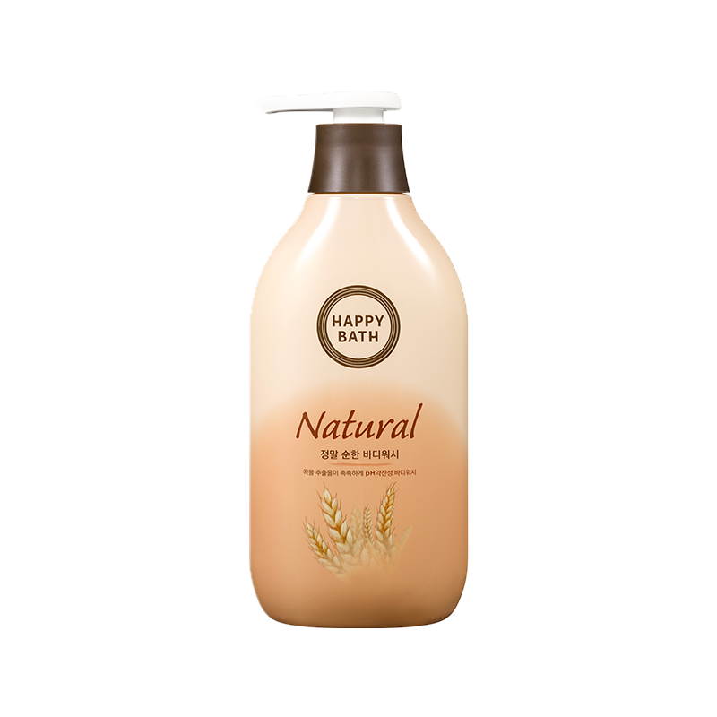 Happy Bath Natural Real Mild Body Wash 500g