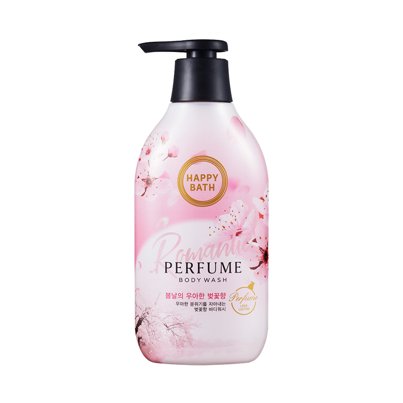 Happy Bath Romantic Cherry Blossom Perfume Body Wash 500g