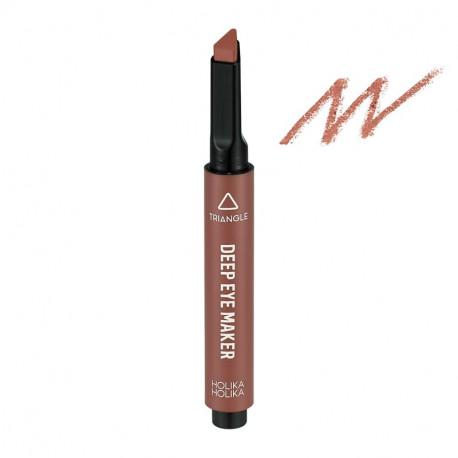 Holika Holika Triangle Zone Deep Eye Maker #02 Heavy Milk Tea 1.4g