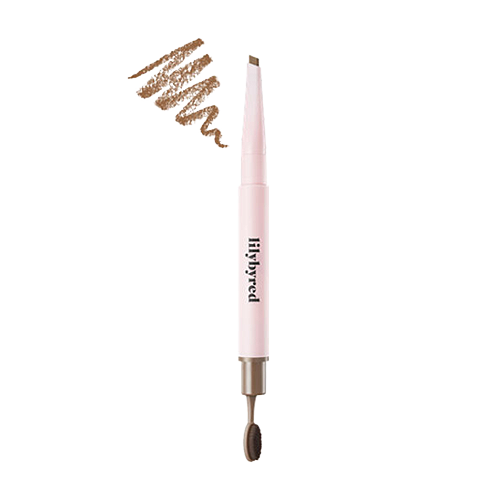lilybyred Hard Flat Brow Pencil 02 #Medium Brown