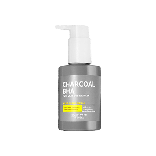 Charcoal Bha Pore Clay Bubble Mask 120g