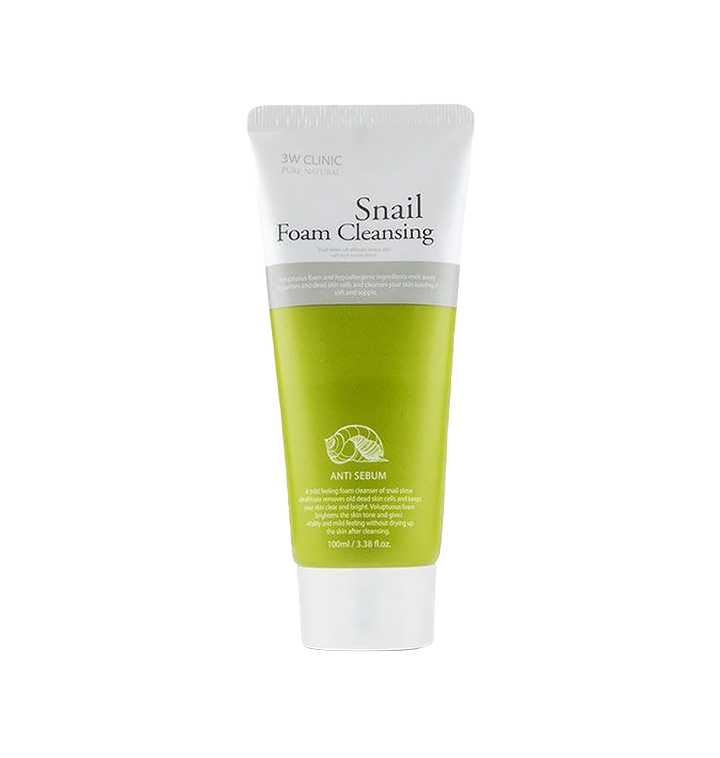 3W Snail Foam Cleansing 100ml
