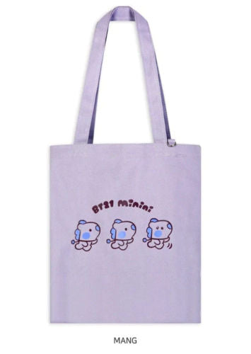 BT21 MININI CANVAS BAG AND POUCH ECO BAG MANG