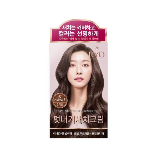 RYO Bright Color Hairdye Cream 6C (16g*3)+(24g*3)