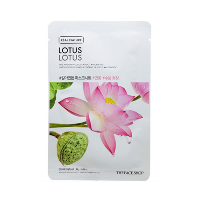 THE FACE SHOP Real Nature Face Mask Lotus 20g